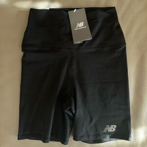 New Balance Women's Sleek Black Bike Shorts
